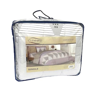 Classic Comforter Set Single Size Assorted