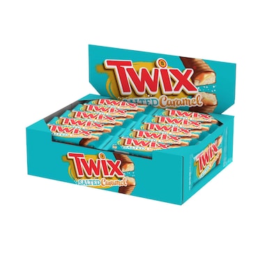 Twix Salted Caramel Chocolate Bar 50gx24 Pieces