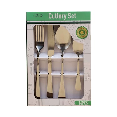 Stainless Steel Cutlery Set KT131140Z 16 Pieces
