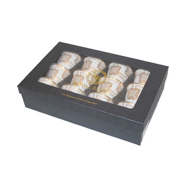 Royal Blue Cawa Cup Set LYB12/S F01 12 Pieces