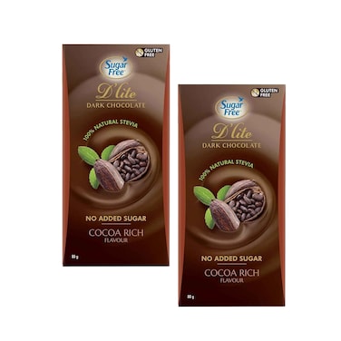 Sugar Free D' Lite Assorted Chocolate 80gx2 Pieces