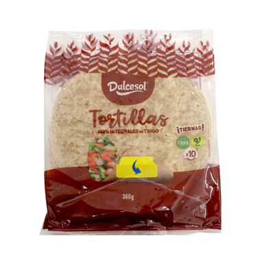Dulcesol Brown Tortillas 360g