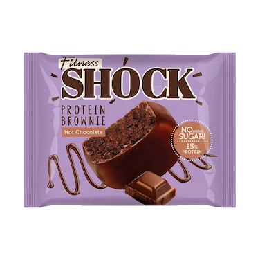 Fitness Shock Protein Brownie Hot Chocolate 50g