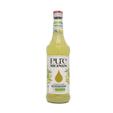 Pure By Monin Lemon Lime Unsweetened Concentrate 700ml