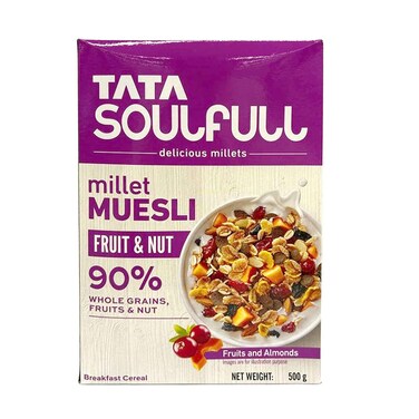 تاتا الدخن الشبابي موسلي بالفواكه والمكسرات 500 غرام