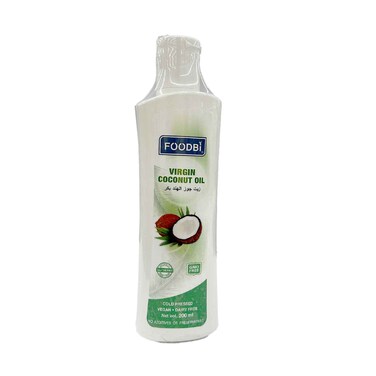 FoodBi Virgin Coconut Oil Cold Pressed 200ml