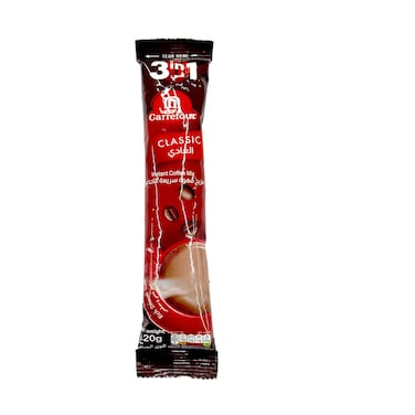Maf Carrefour 3 In 1 Instant Coffee Mix Classic 20g