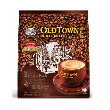 Old Town White Coffee Stick Extra Rich 35gx15 Pieces