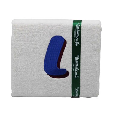 Bath Towel Embroidery 70X140Cm- L