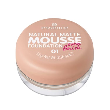 Essence Natural Matte Mouse Foundation 01 16g