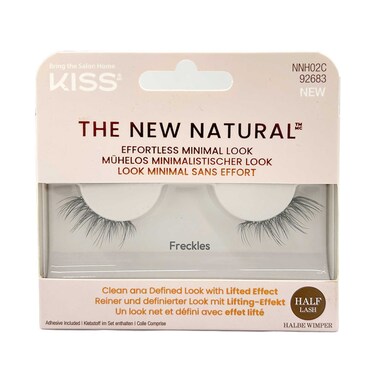 Kiss The New Natural Half Lashes Freckles