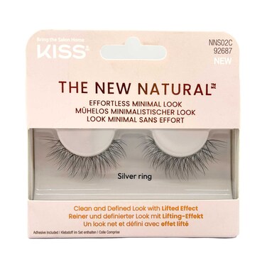 Kiss The New Natural False Lashes Silver Ring