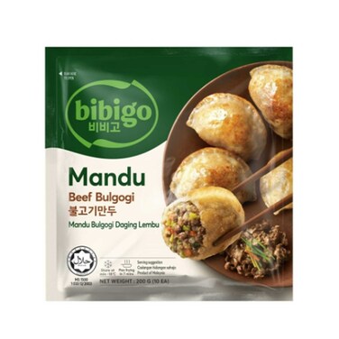 Bibigo Frozen Mandu Beef Bulgogi 200g