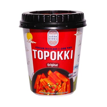 Good Seoul Korean Rice Cake Topokki Original 113g