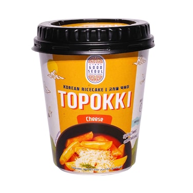 Good Seoul Korean Rice Cake Topokki With Cheese 113g