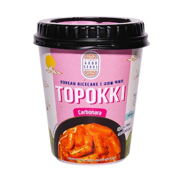 Good Seoul Korean Rice Cake Topokki Carbonara 113g