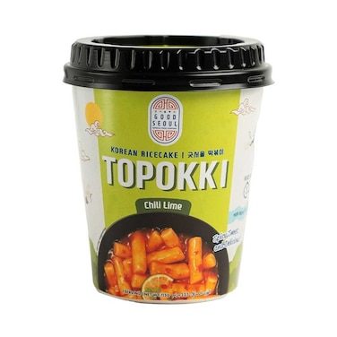 Good Seoul Korean Rice Cake Topokki With Chili Lime 113g