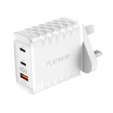 Platinum Flare Gan Pd65W + Qc White