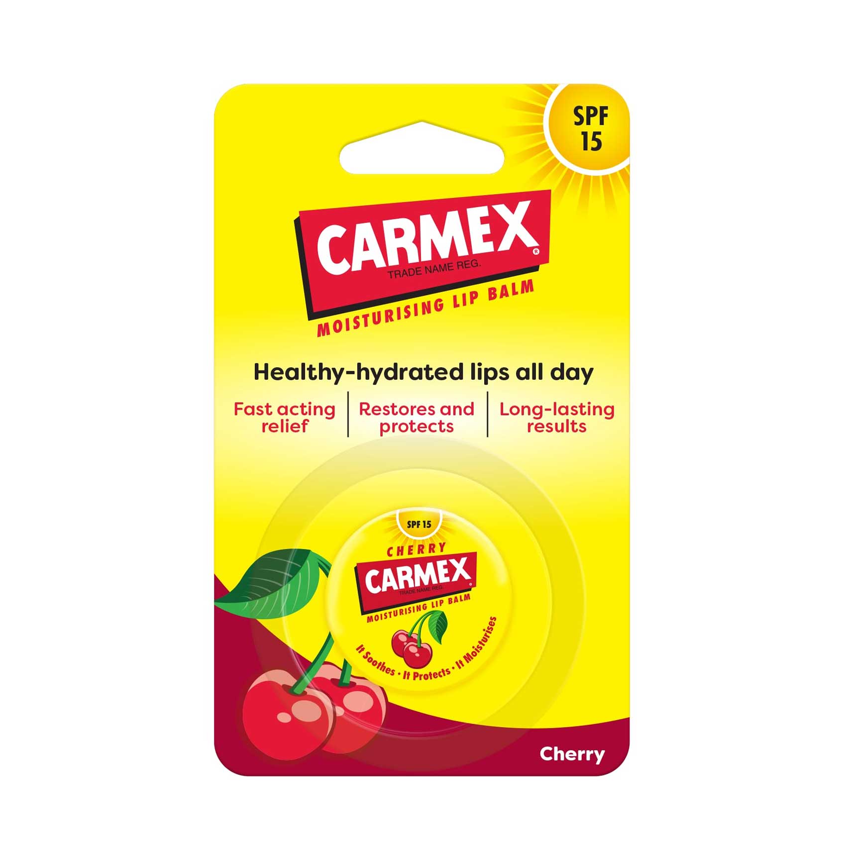Carmex Moisturising Lip Balm Cherry 7.5g