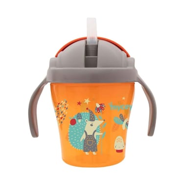 مايسي كوب زجاج للاطفال، 200 مل - برتقالي