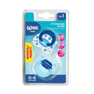 Wee Baby Soother Pattern No1 Assorted Color