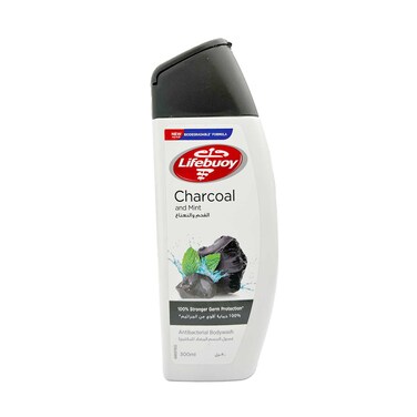 Lifebuoy Antibacterial Body Wash Charcoal &amp; Mint 300ml