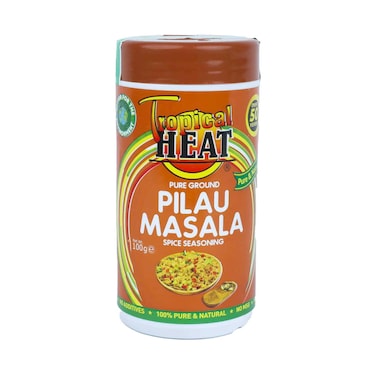Tropical Heat Pure Ground Pilau Masala Spice Seasoning 100g