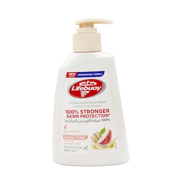 Lifebuoy Antibacterial Hand Wash With Apple Cider &amp; Ginger 200ml