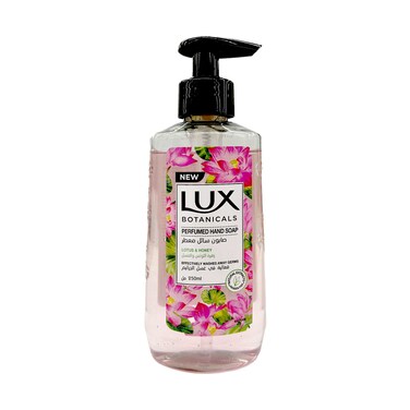 Lux Botanicals Perfumed Liquid Hand Soap Lotus &amp; Honey 250ml