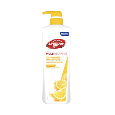 Lifebuoy Antibacterial Body Wash Lemon Fresh With Multivitamins 700ml