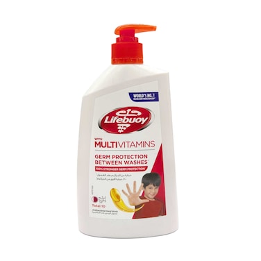 Lifebuoy Antibacterial Handwash Total 10 With Multivitamins 450ml