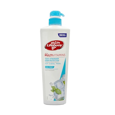 Lifebuoy Antibacterial Body Wash Icy Cool Fresh With Multivitamins 700ml