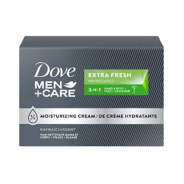 Dove Men + Care Extra Fresh 3 In 1 Bar Soap 100g