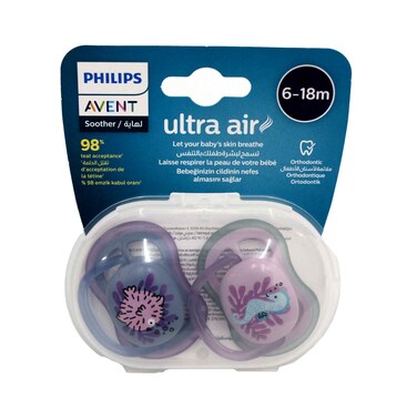 Philips Avent Baby Soother Ultra Air 6-18 Months old