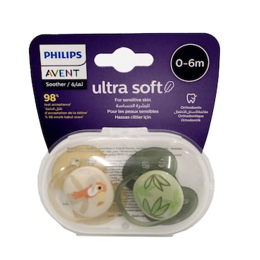 مصاصة أطفال فيليبس أفنت ألترا سوفت من عمر 0-6 أشهر