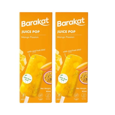 Barakat Frozen Juice Pop Assorted 80mlx2 Pieces