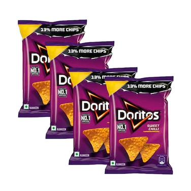 Doritos Nacho Chips Assorted 53gx4 Pieces
