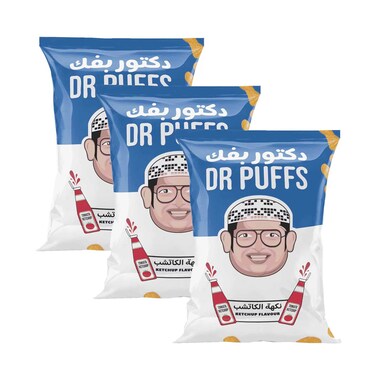 كاتشب دكتور باف 70 جم × 3 قطع