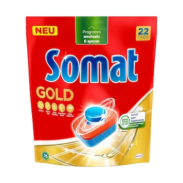 Somat Gold Dishwash Tablet Gold 387.2g