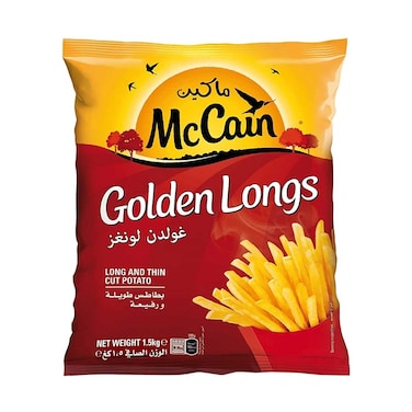 McCain Golden Long and Thin Cut Potato Fries 1.5kg