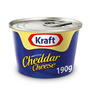 Kraft Cheddar Cheese Can 190g