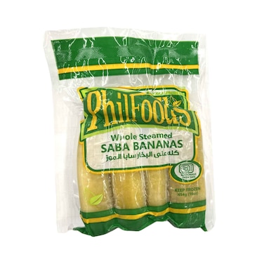 Philfoods Whole Steamed Bananas 454g