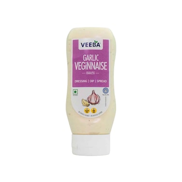 Veeba Garlic Veginnaise Eggless Herby &amp; Creamy 300g