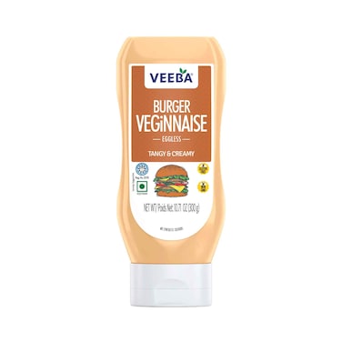 Veeba Burger Veginnaise Eggless Tangy &amp; Creamy 300g