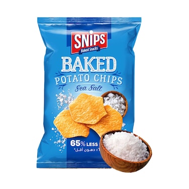 سنيبس رقائق بطاطس مخبوزة ملح 150غ