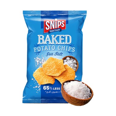 Snips Baked Potato Chips Salt 150g