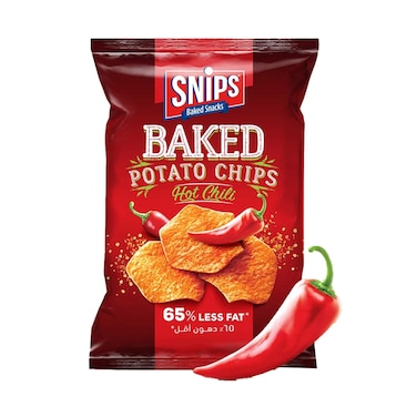 Snips Baked Potato Chips Hot Chili 150g