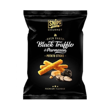 Snips Black Truffle &amp; Parmesan Potato Sticks 90g