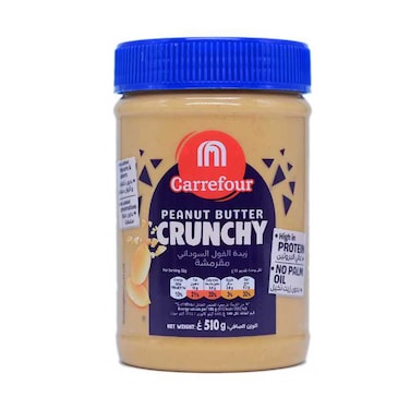 Maf Carrefour Peanut Butter Crunchy 510g