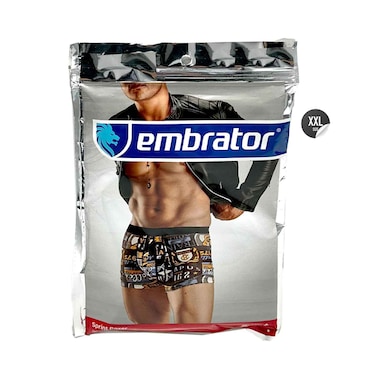 شورت بوكسير إمبراتور سبرينت مطبوع مقاس 2XL متنوع لا استرجاع/تبادل للمنتجات الصحية